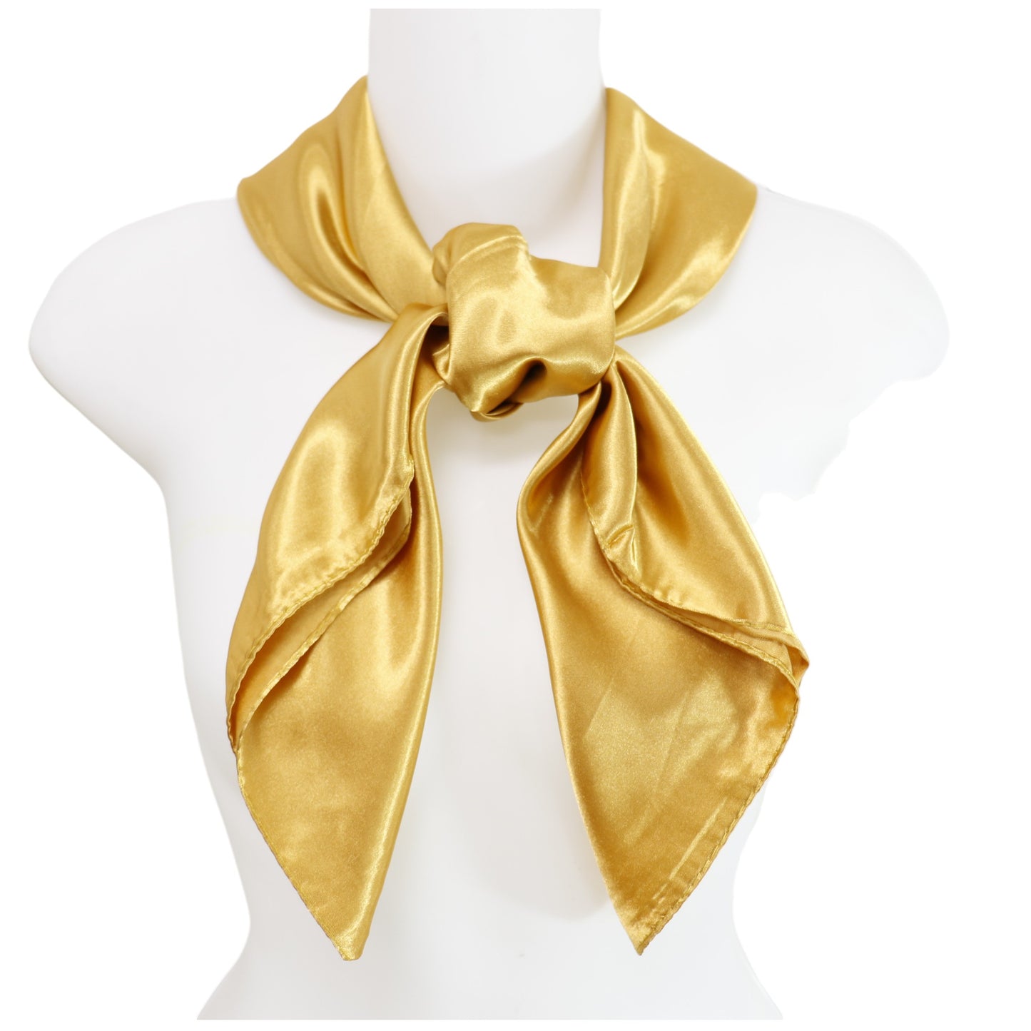Satin Scarf Plain ST327B (12PC)