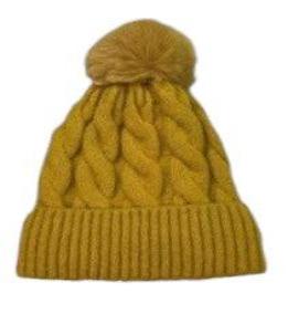 Pom Pom Knitted Twist Beanie JH482-2(12PC)