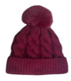 Pom Pom Knitted Twist Beanie JH482-2(12PC)