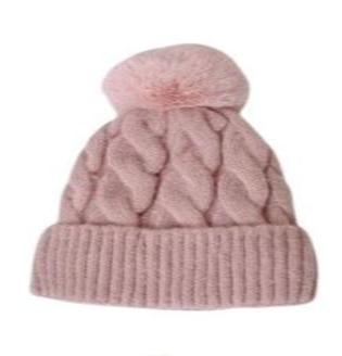 Pom Pom Knitted Twist Beanie JH482-2(12PC)