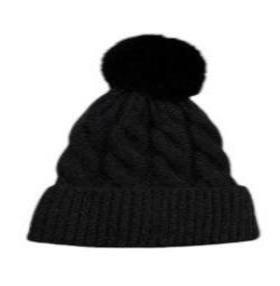 Pom Pom Knitted Twist Beanie JH482-2(12PC)
