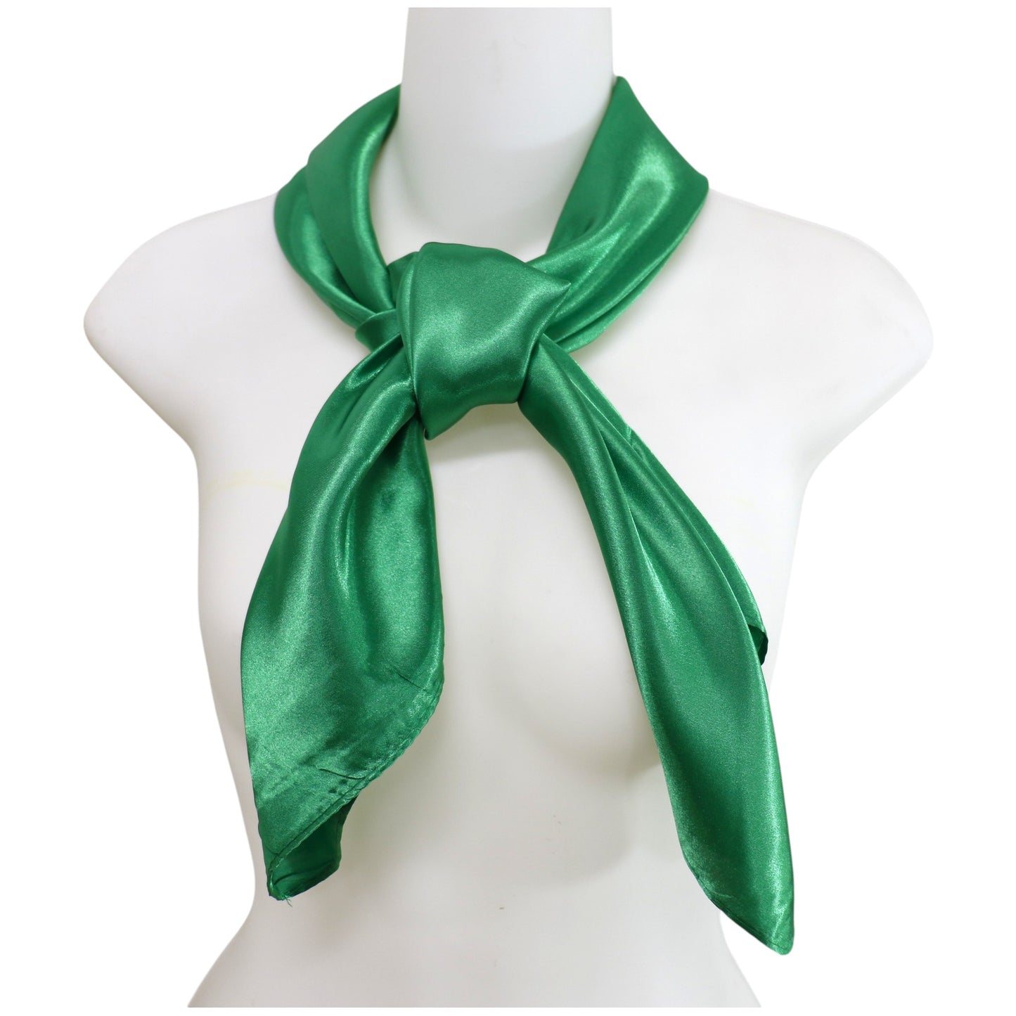 Satin Scarf Plain ST327A (12PC)