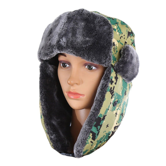 Camo Winter Hat With Lining H207 (12PC)
