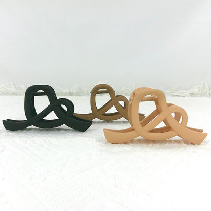 4.75 Inches Pretzel Claw Clip HC4305-1 (12PC)