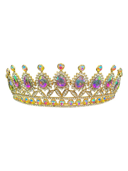 Crystal Tiara Crown HT879. (2PC)
