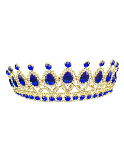 Crystal Tiara Crown HT879. (2PC)