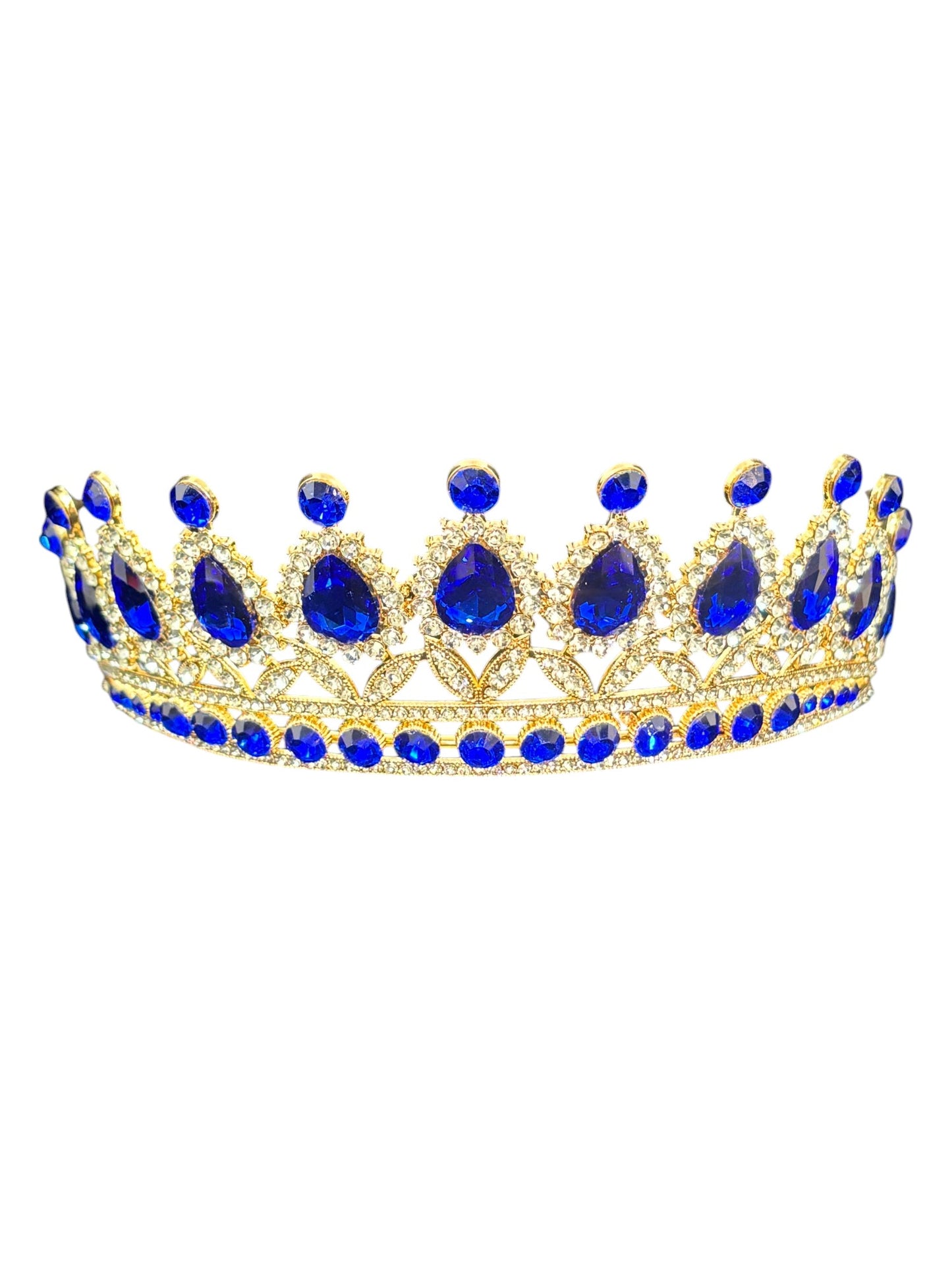 Crystal Tiara Crown HT879. (2PC)