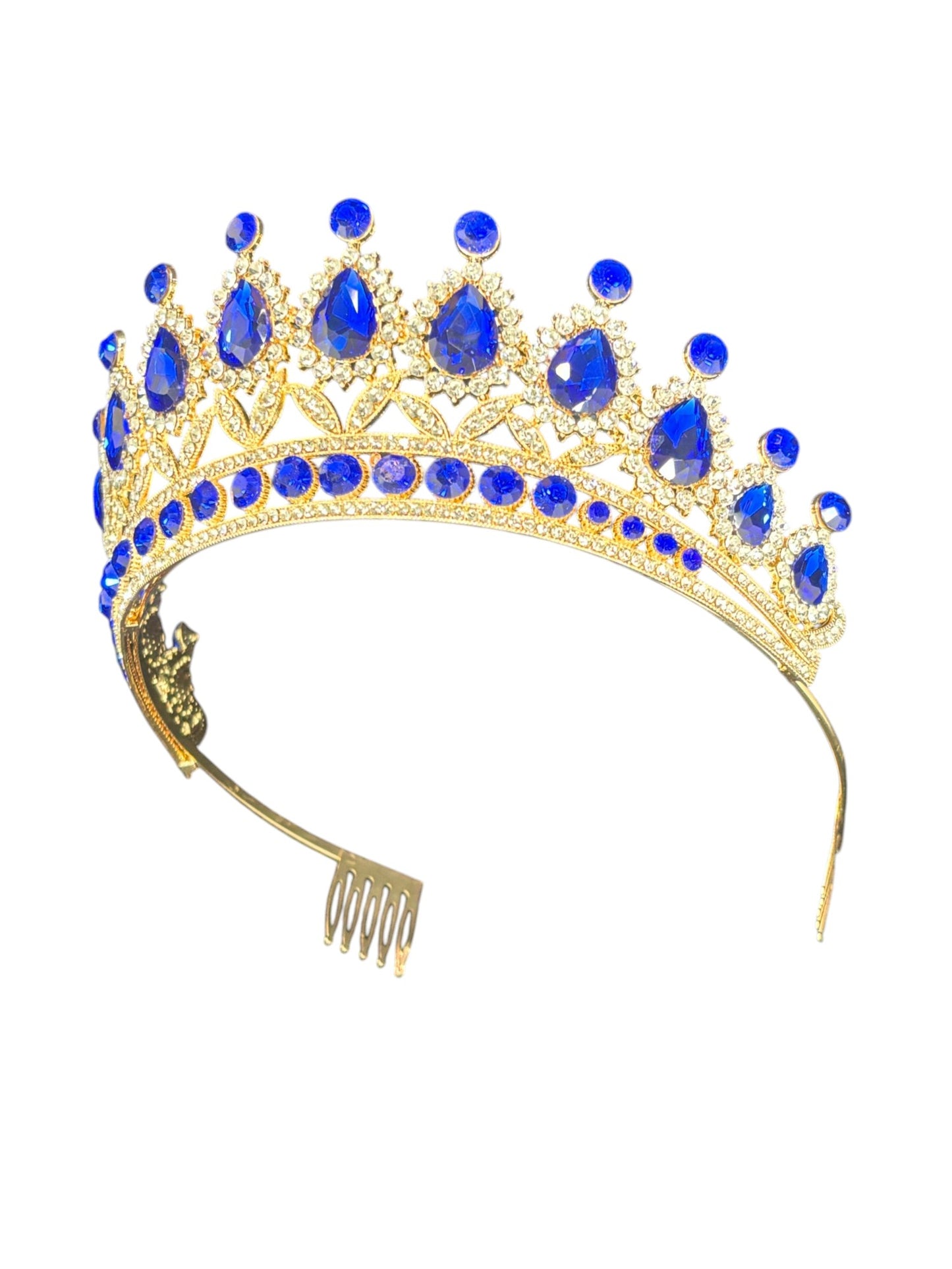Crystal Tiara Crown HT879. (2PC)