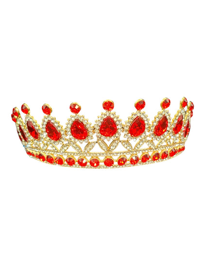 Crystal Tiara Crown HT879. (2PC)