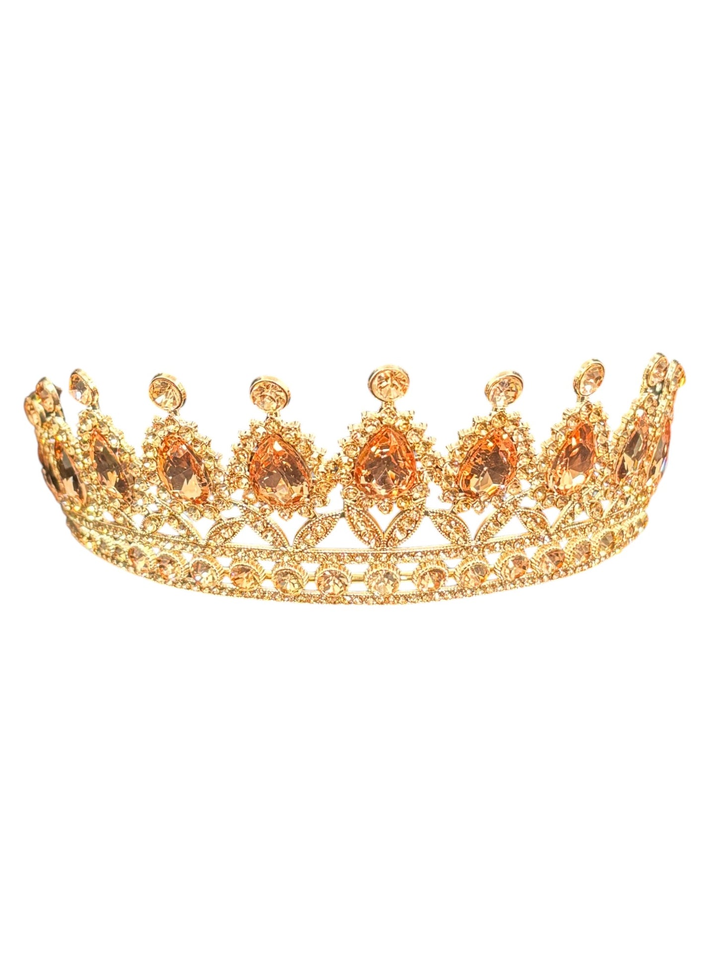 Crystal Tiara Crown HT879. (2PC)