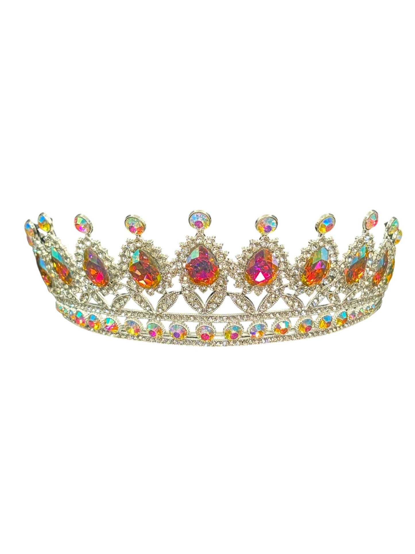 Crystal Tiara Crown HT879. (2PC)
