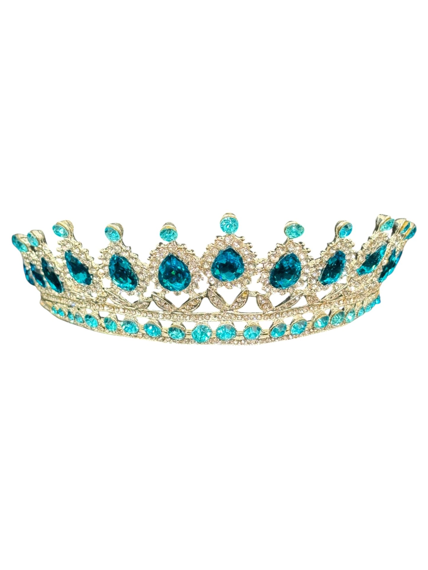 Crystal Tiara Crown HT879. (2PC)