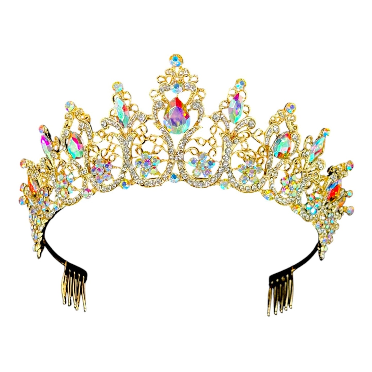Crystal Tiara Crown HT915 (1PC)