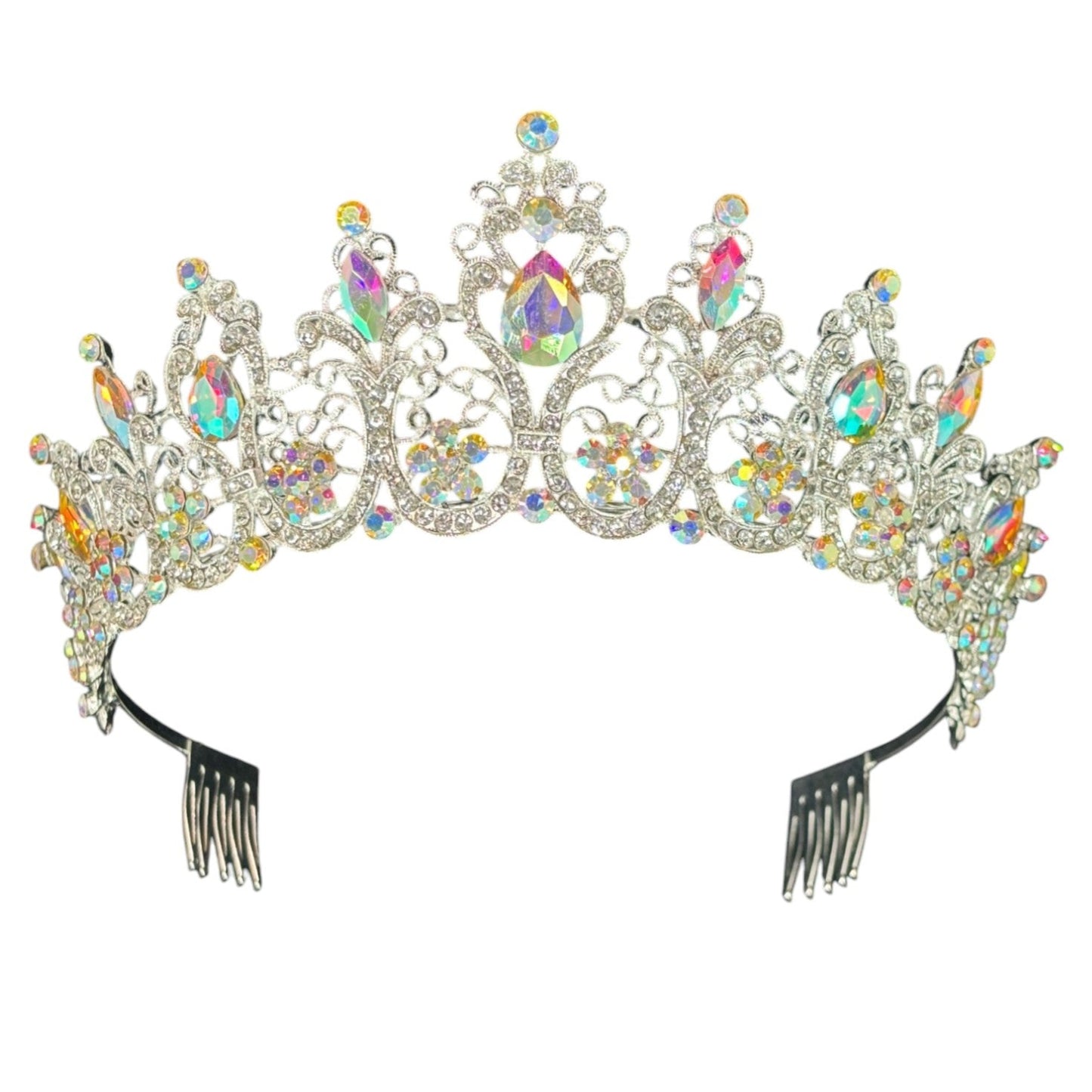 Crystal Tiara Crown HT915 (1PC)