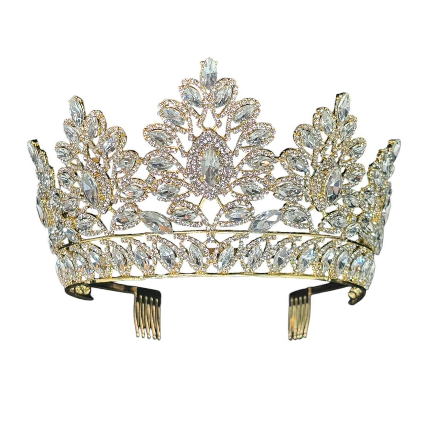 Crystal Tiara Crown HT937 (1PC)