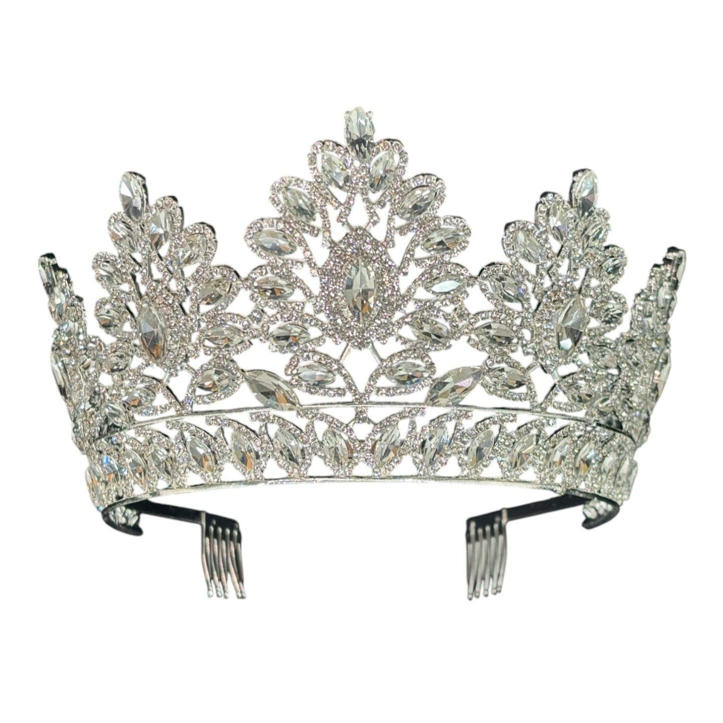 Crystal Tiara Crown HT937 (1PC)
