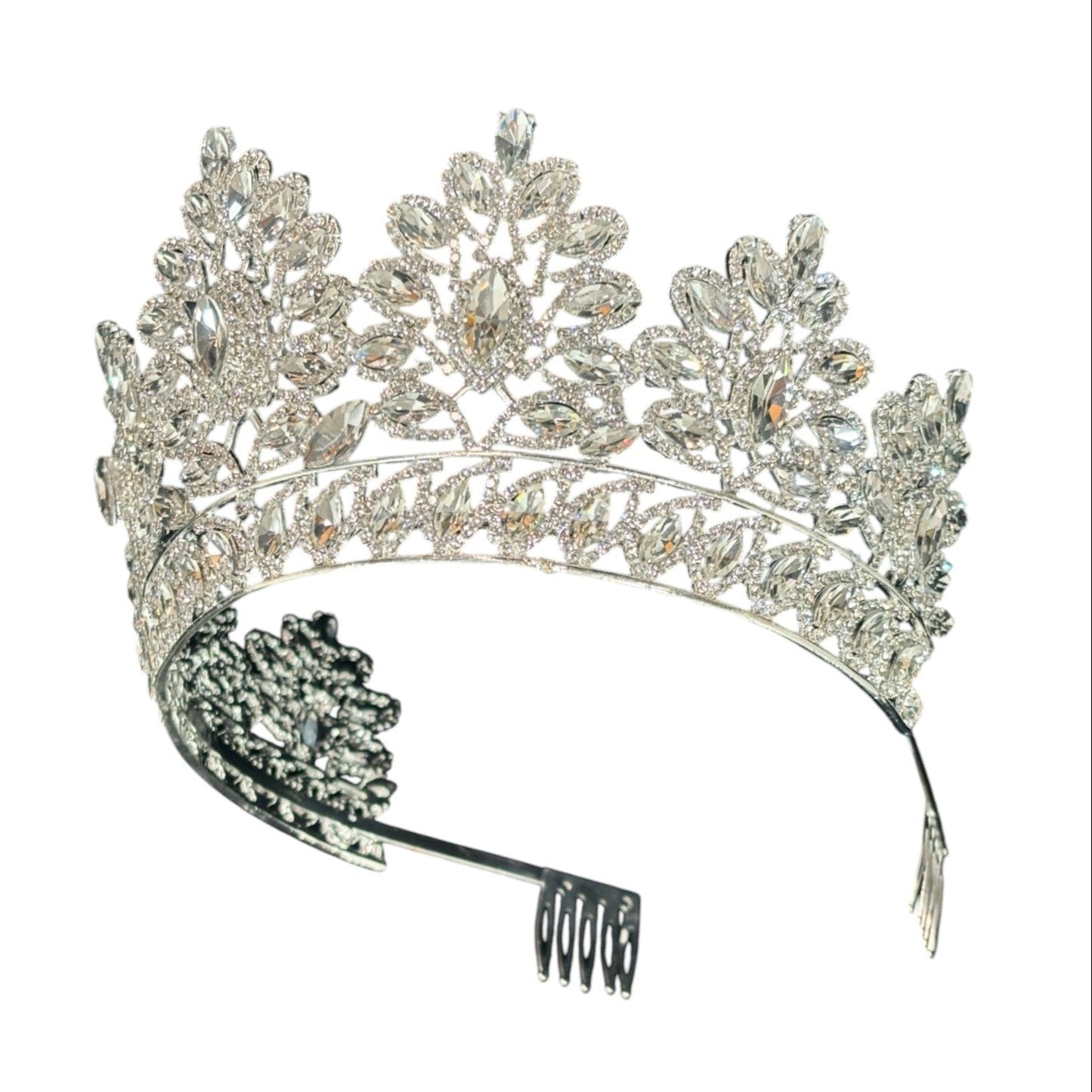 Crystal Tiara Crown HT937 (1PC)