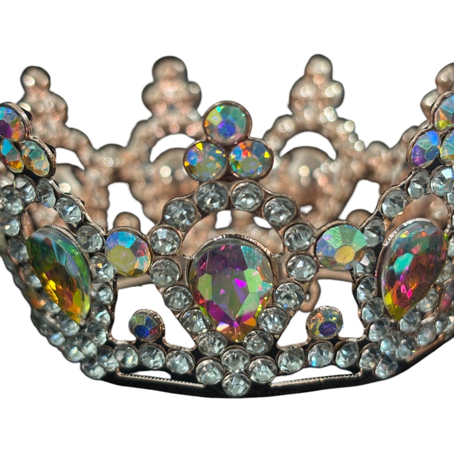 Crystal Small Tiara Hair Comb HT952 (1PC)