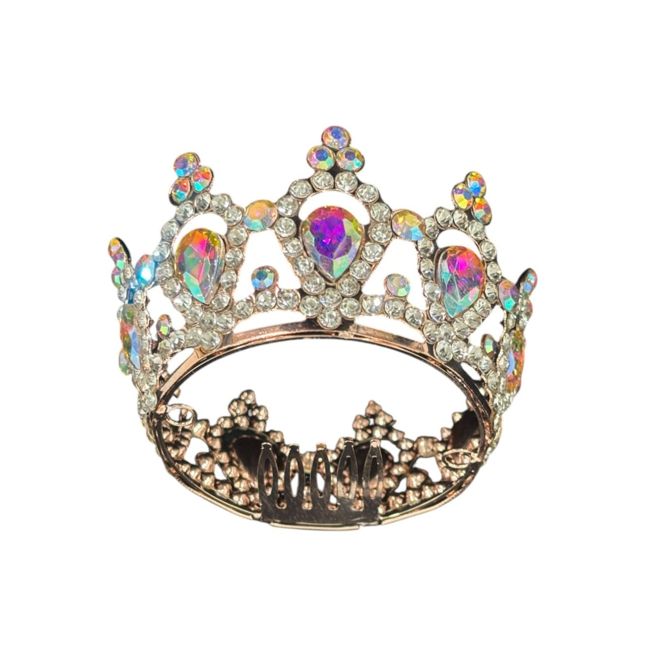 Crystal Small Tiara Hair Comb HT952 (1PC)