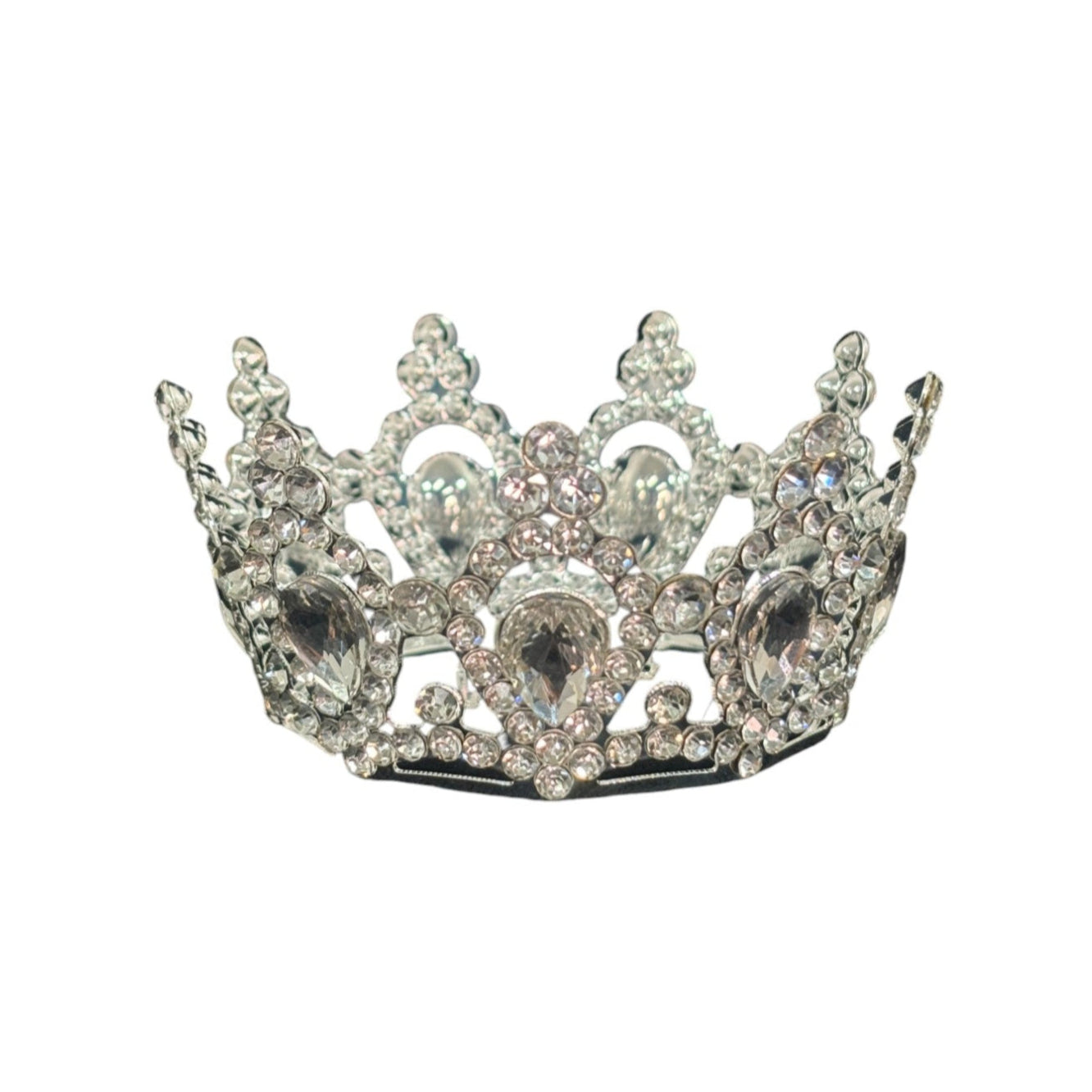 Crystal Small Tiara Hair Comb HT952 (1PC)