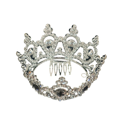 Crystal Small Tiara Hair Comb HT952 (1PC)