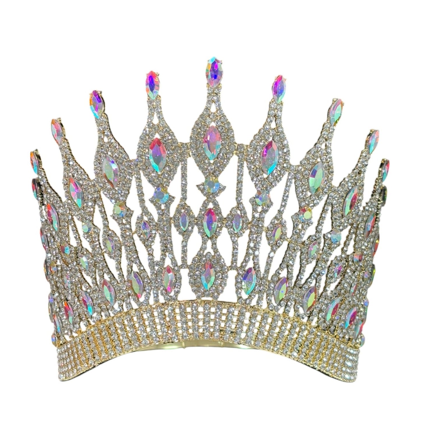 Crystal Tiara Crown HT956 (1PC)