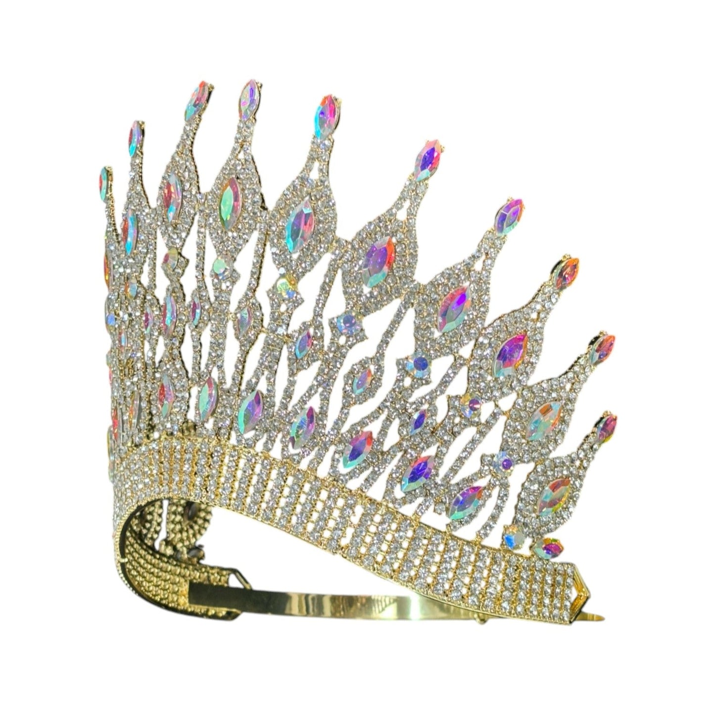 Crystal Tiara Crown HT956 (1PC)