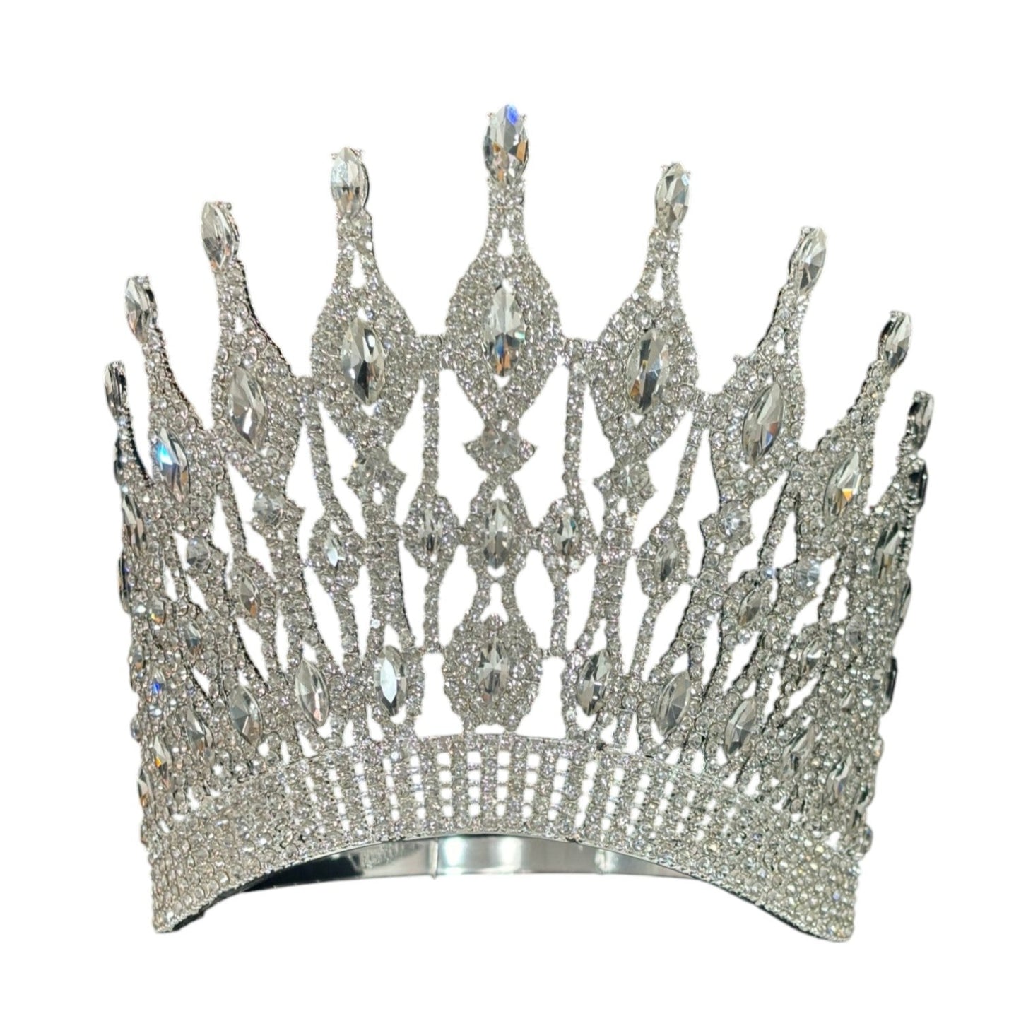 Crystal Tiara Crown HT956 (1PC)