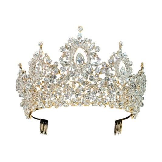 Crystal Tiara Crown HT962-C (1PC)