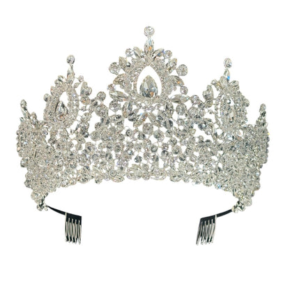Crystal Tiara Crown HT962 (1PC)