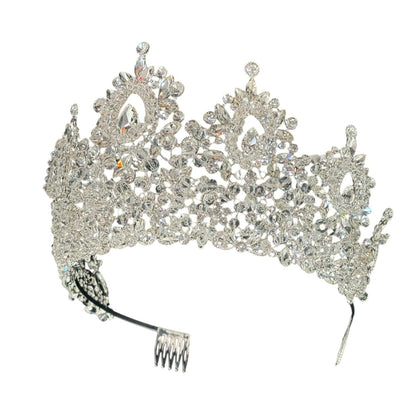 Crystal Tiara Crown HT962 (1PC)