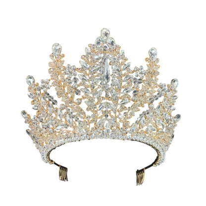 Crystal Tiara Crown HT963 (1PC)