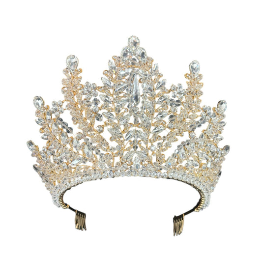 Crystal Tiara Crown HT963 (1PC)