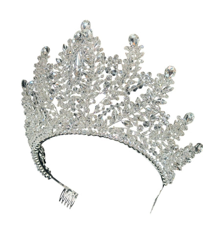 Crystal Tiara Crown HT963 (1PC)