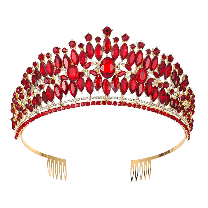 Crystal Tiara Crown HT0985 (1PC)