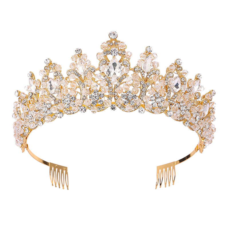 Crystal Tiara Crown HT0986 (1PC)