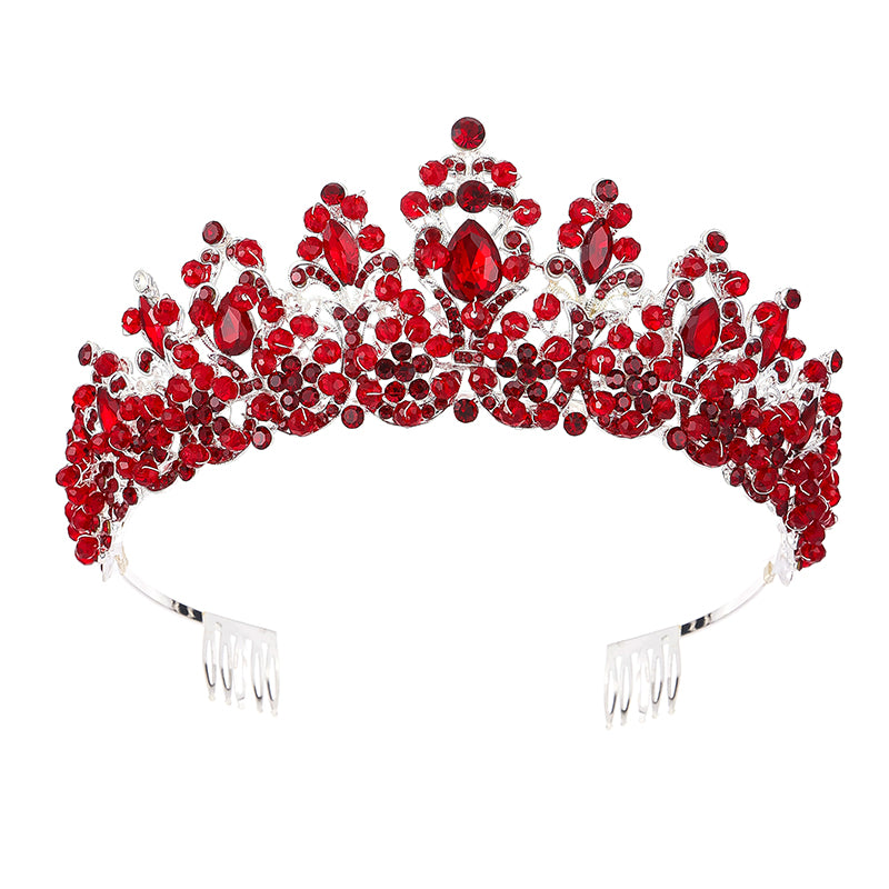 Crystal Tiara Crown HT0986 (1PC)