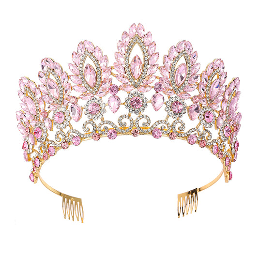 Crystal Tiara Crown HT0988 (1PC)