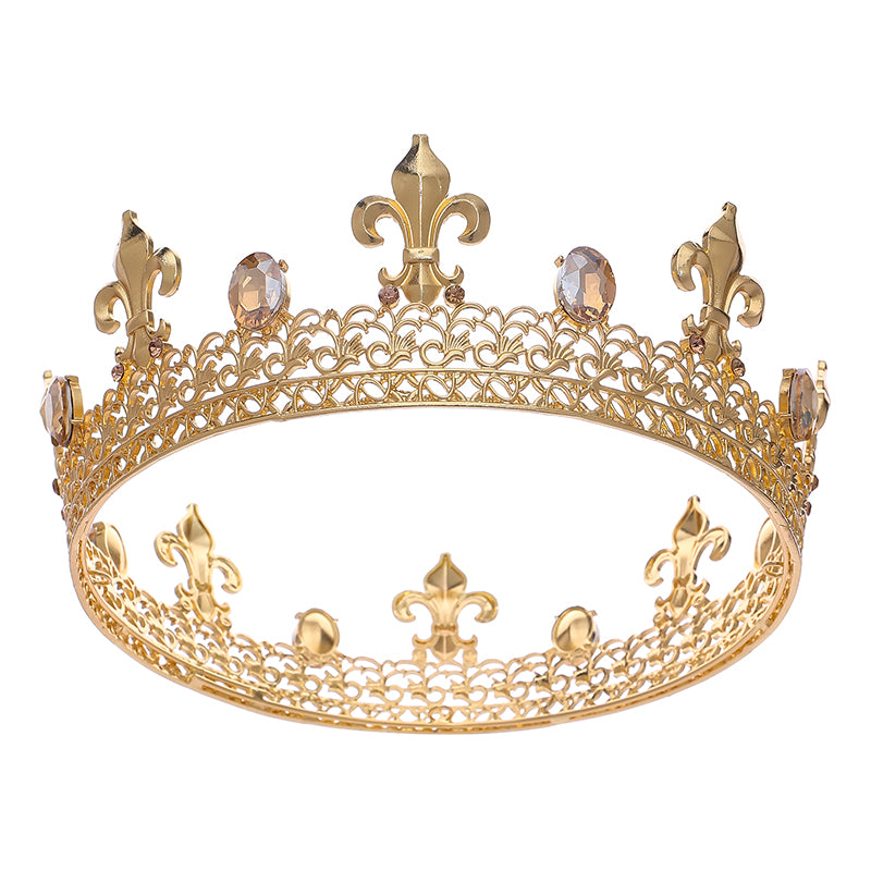 Crystal Tiara Crown HT0989 (2PC)