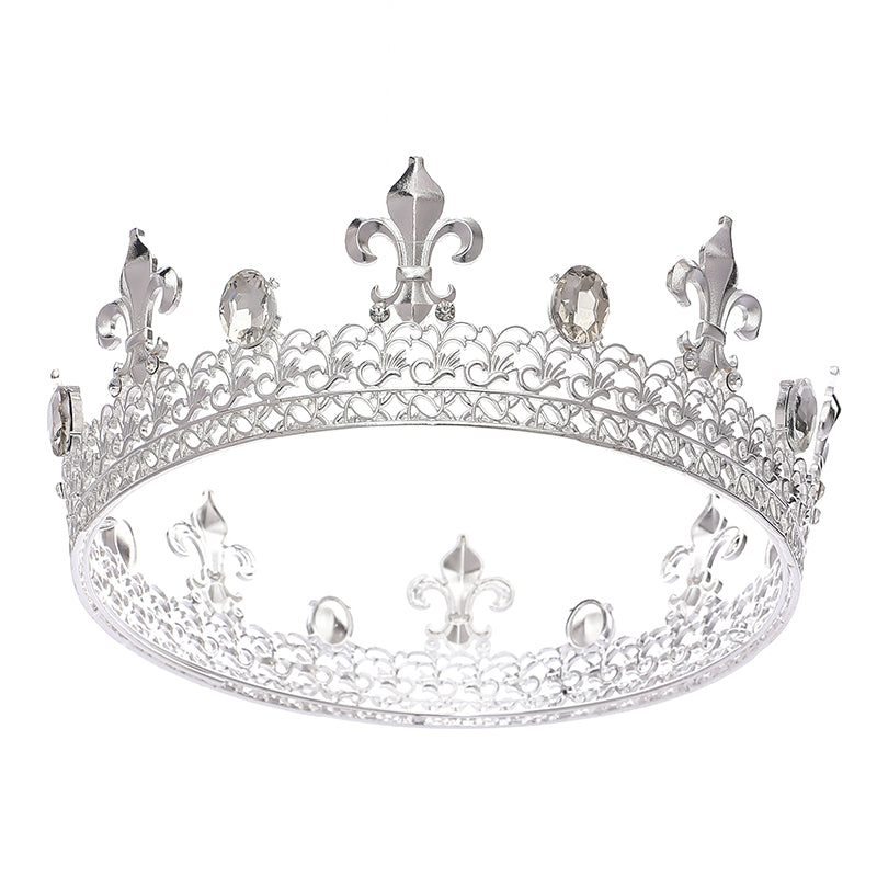 Crystal Tiara Crown HT0989 (2PC)