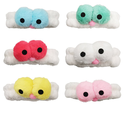 FUNNY COLOR BIRDS EYE SPA HEADWRAP HW3314-61 (12PC)