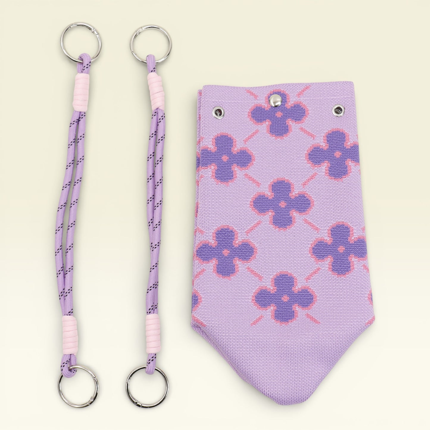 Lucky Flower Pattern Knitted Tote Bag SS51223 -19 (3PC)