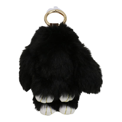 Cut Rabbit Pom Pom Key Chain KC0225-5. (3PC)