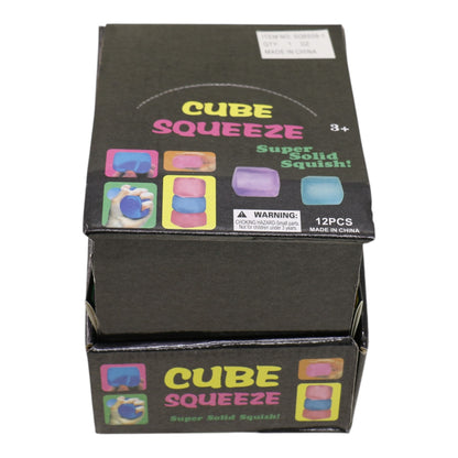 Colorful Cube Squishy Toy SQ6509-1 (12PC)