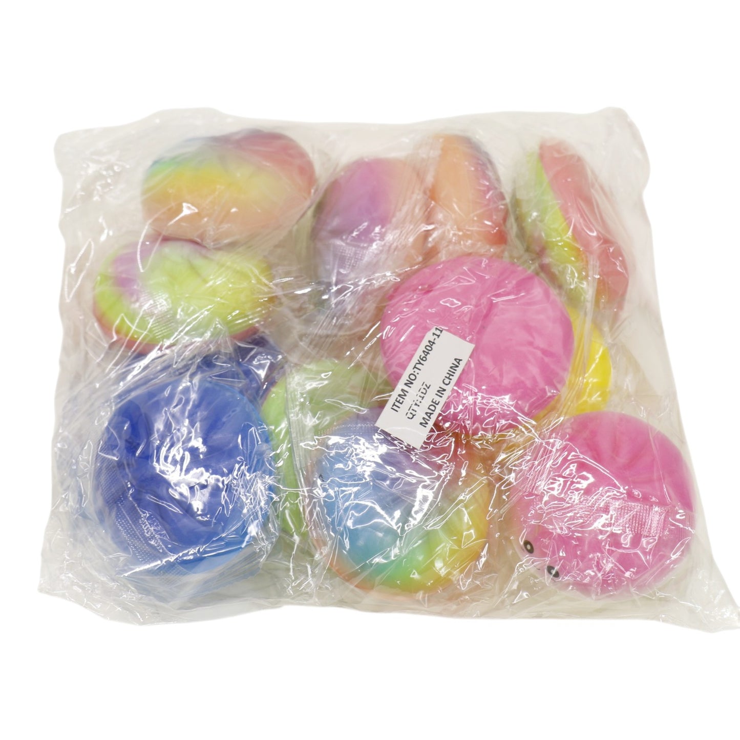 Mini Rainbow Foam Squishy Dumpling TY6404-11 (12PC)
