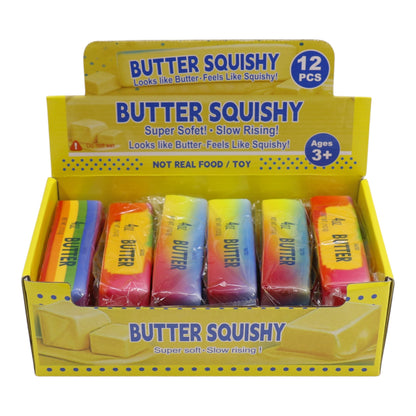 Marbled Salted Squishy Butter Toy JT6603-8 (12PC)