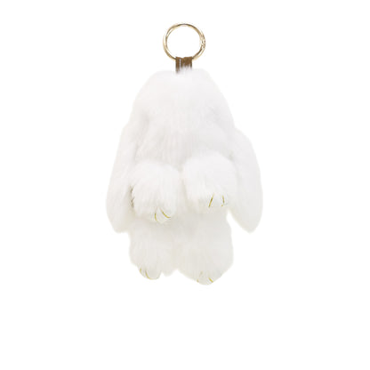 Cut Rabbit Pom Pom Key Chain KC0225-5.. (3PC)