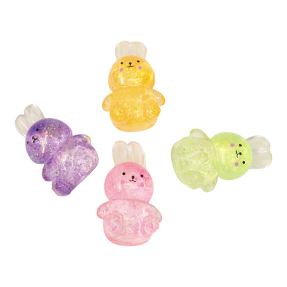 Glitter Maltose Sugar Bunny Squishy Toy SS6510-203 (12PC)