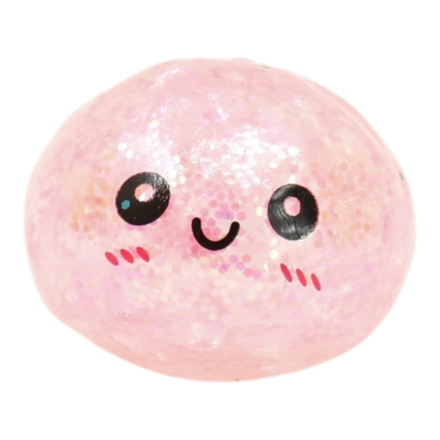 Mini Glitter Gel Bead Squishy Dumpling With Steamer SQ6606-3. (12PC)