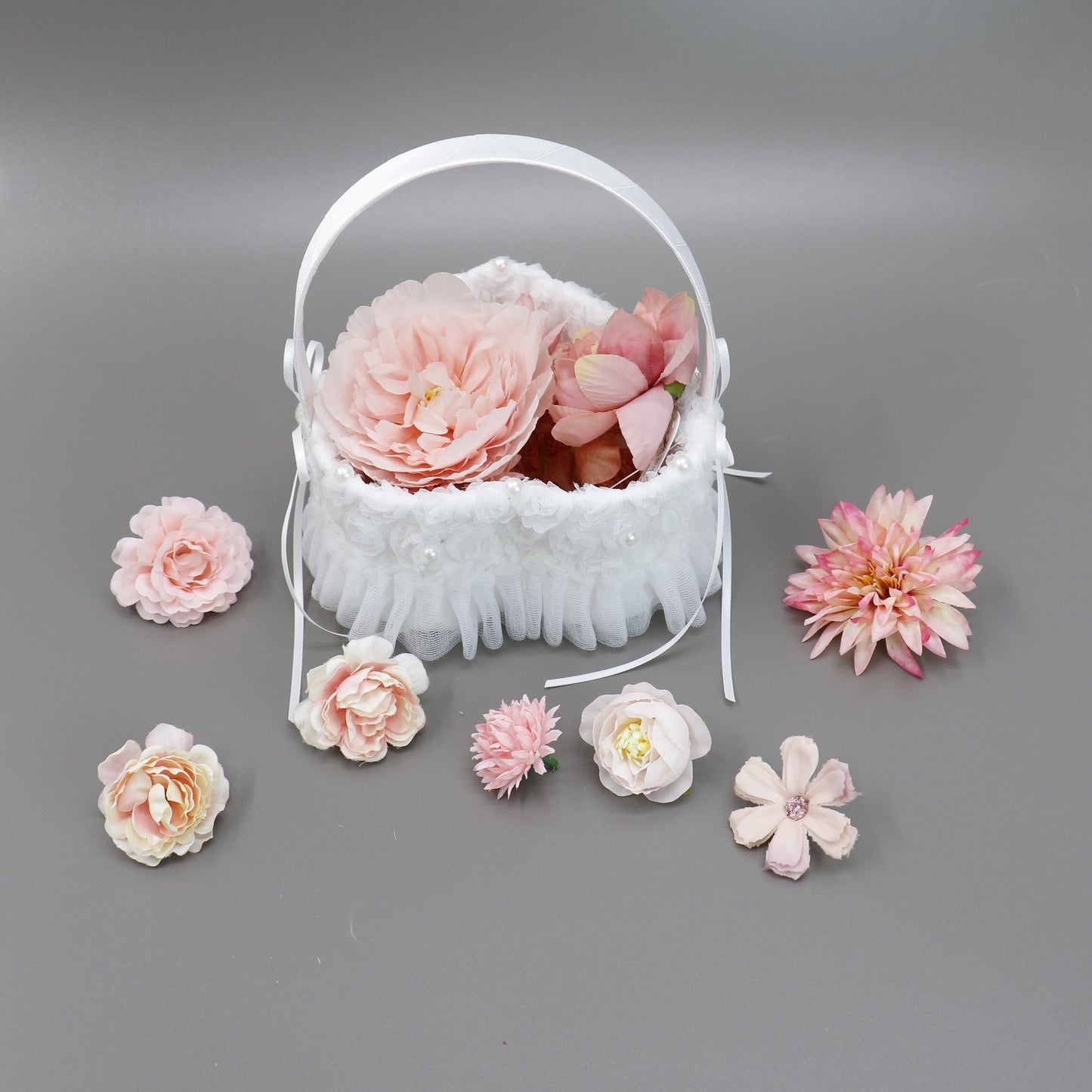 Wedding Flower Basket WB2006. (2pc)